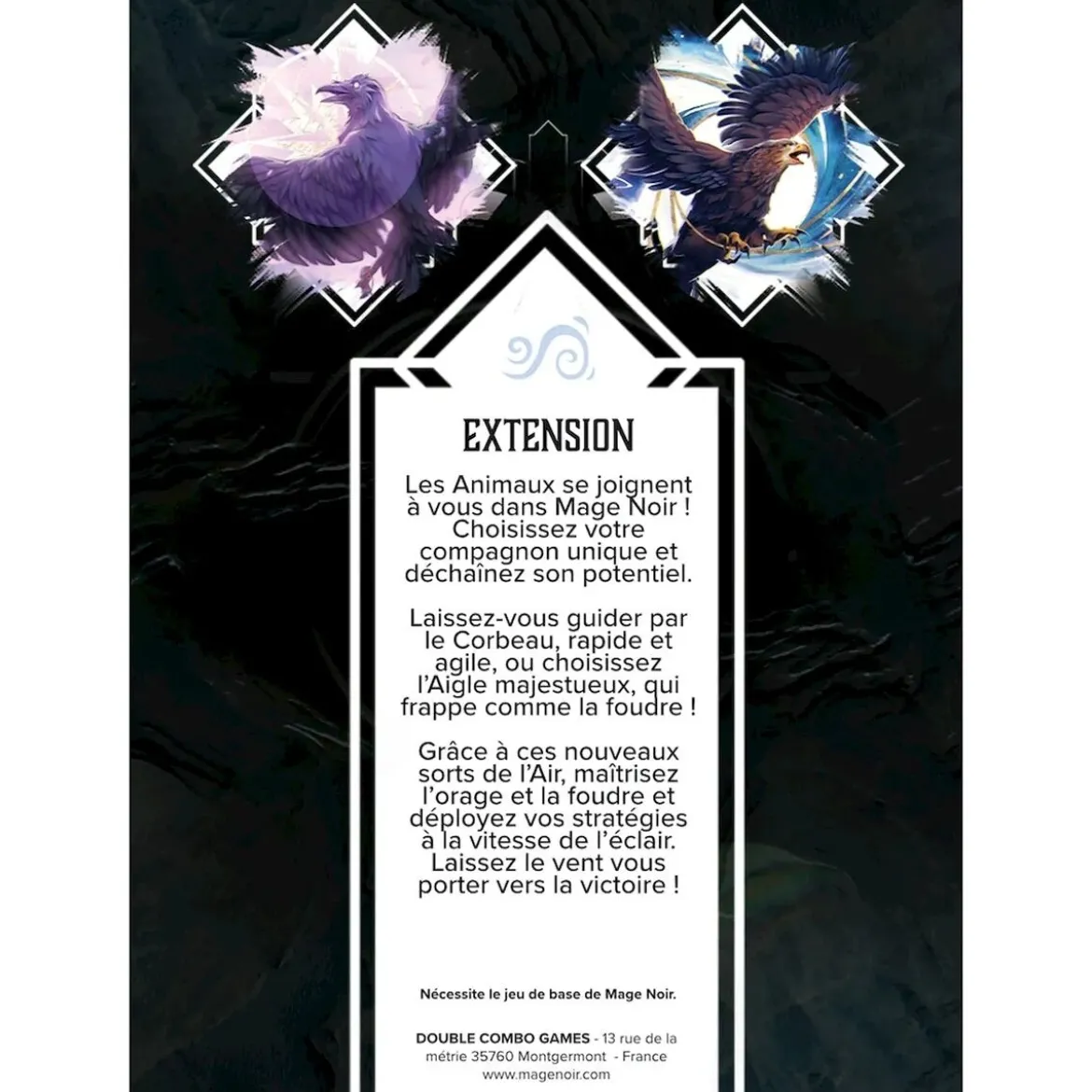 Air : Le Corbeau et l'Érudite (Ext. Mage Noir)