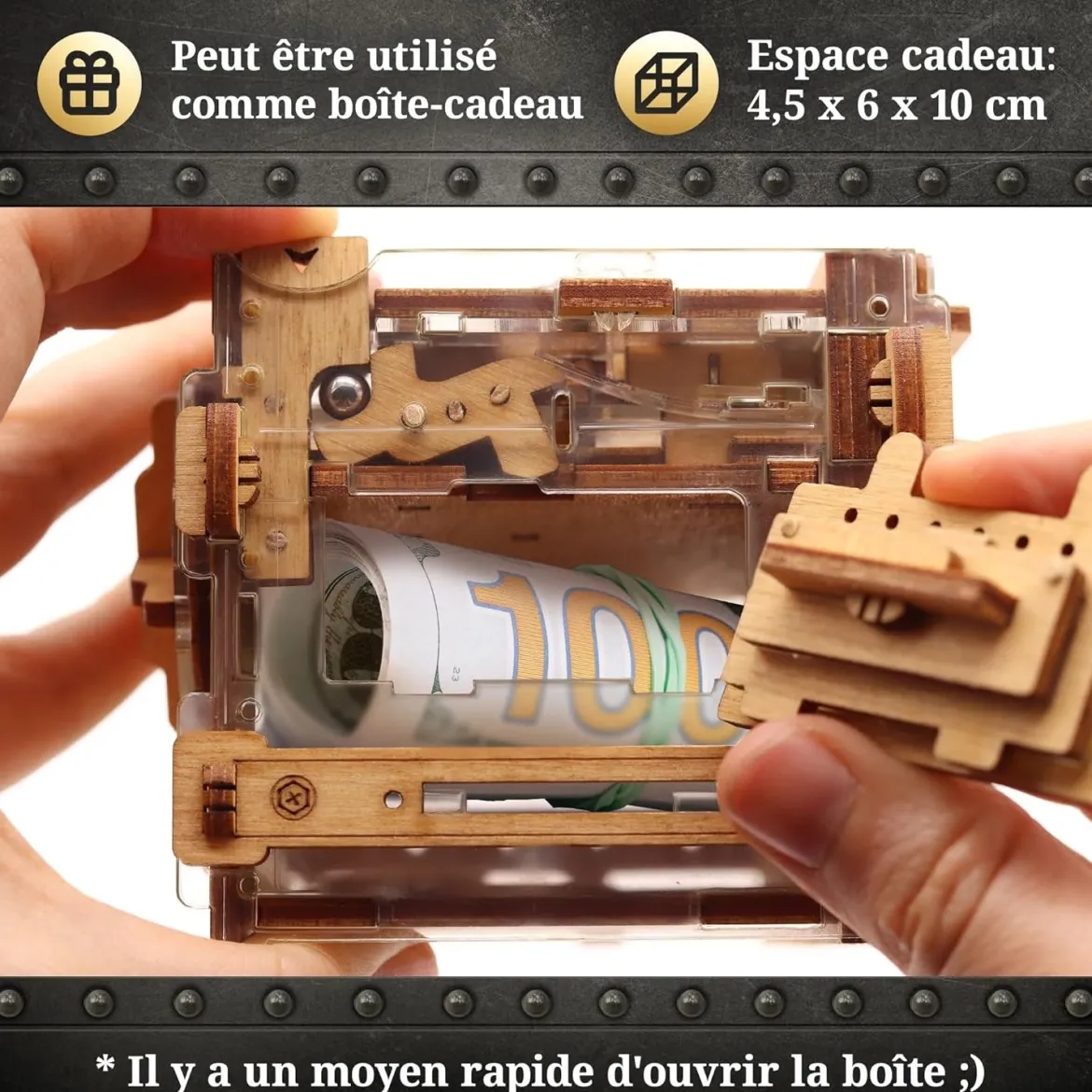 A-Maze-Ing Safe - Gift Puzzle Box