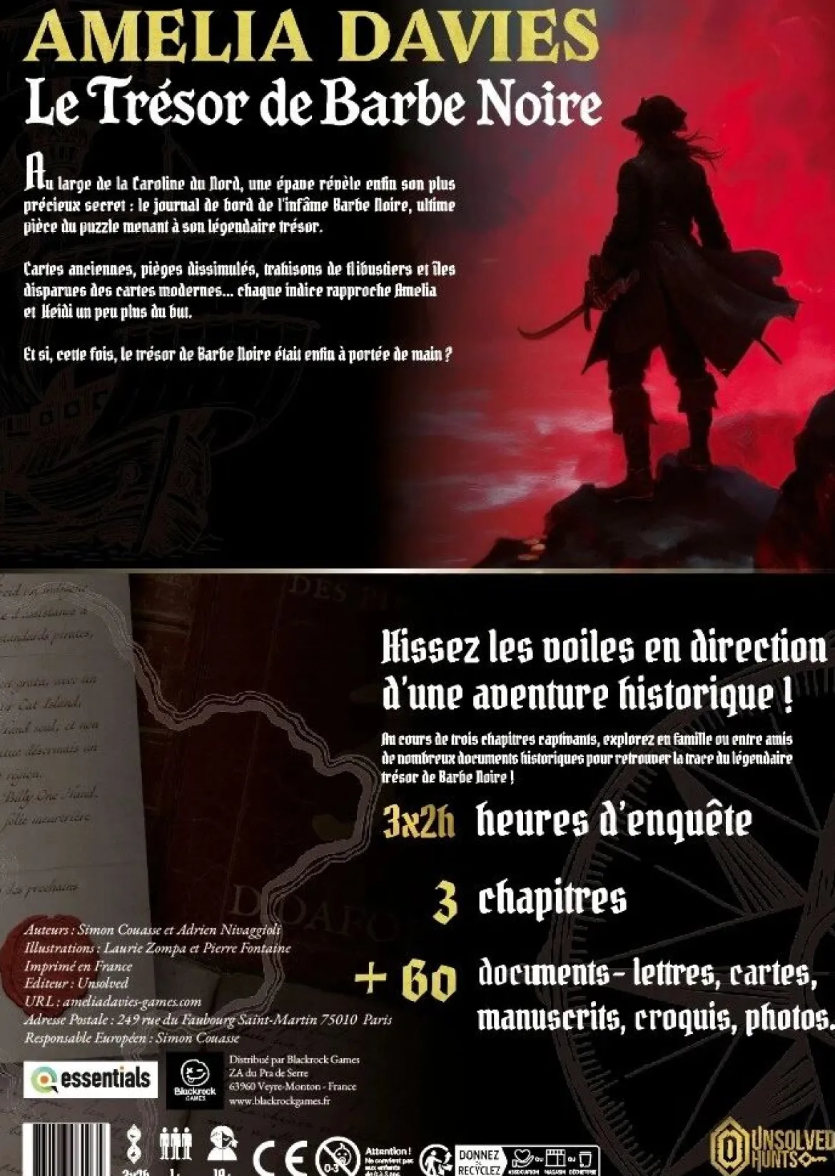 Amelia Davis - Le Trésor de Barbe Noire