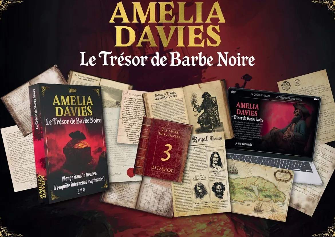 Amelia Davis - Le Trésor de Barbe Noire