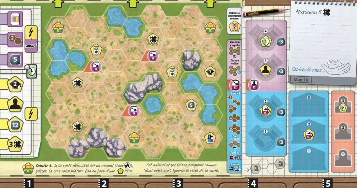 Ark Nova : Plateau Zoo Recto Verso
