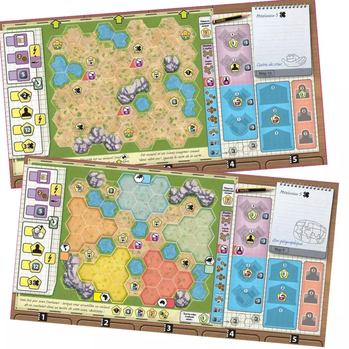 Ark Nova : Plateau Zoo Recto Verso