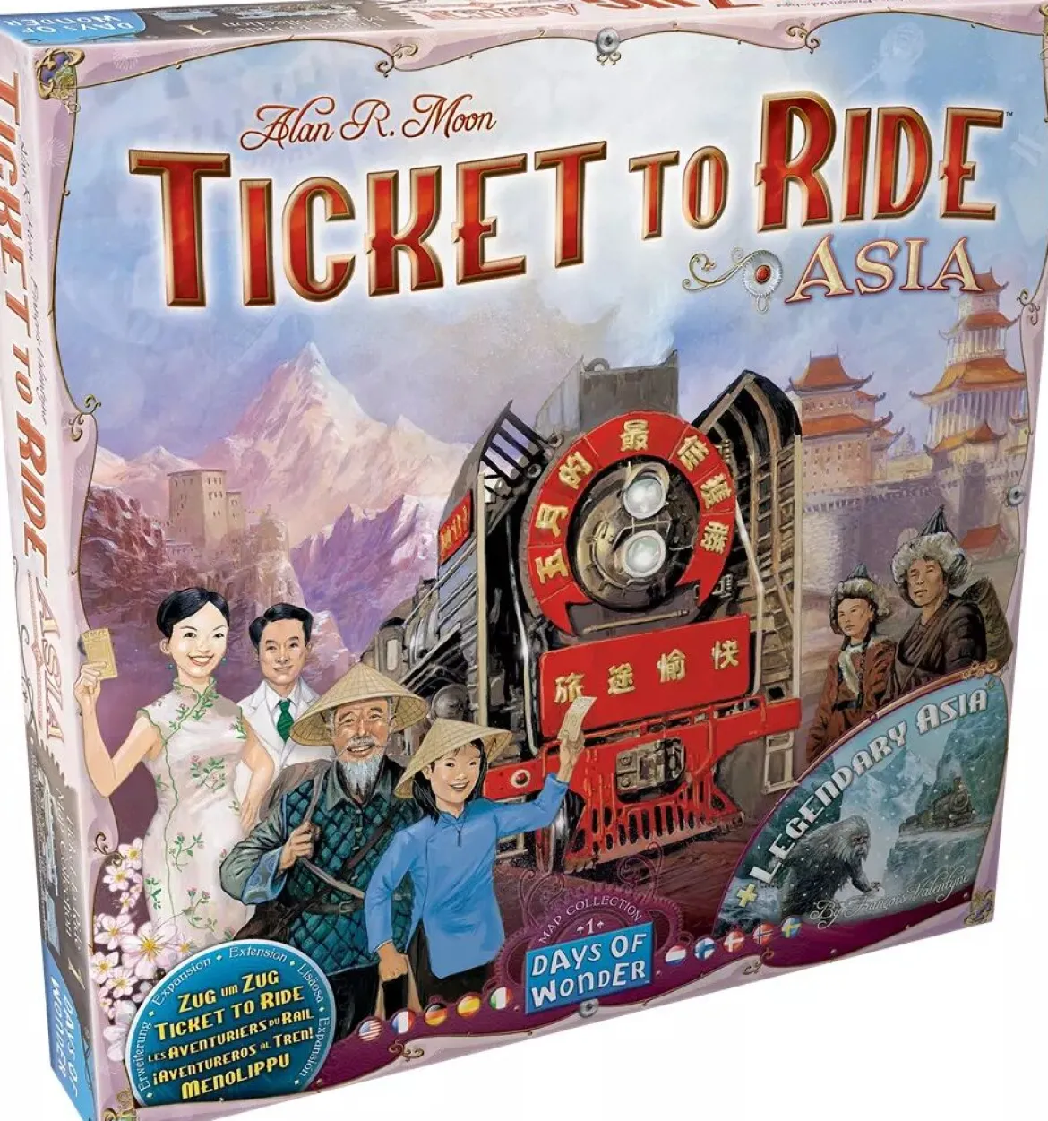 Asie (Ext. Les Aventuriers du Rail)