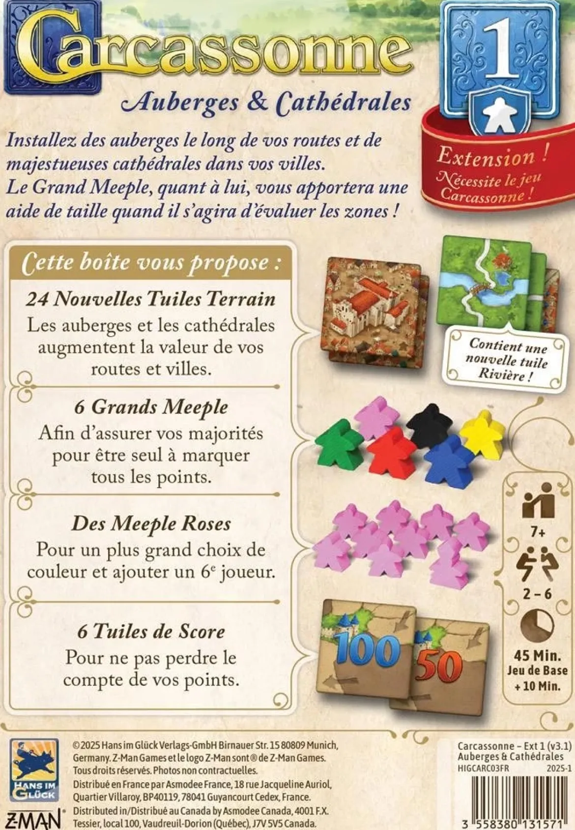 Auberges et Cathédrales (Ext. Carcassonne)