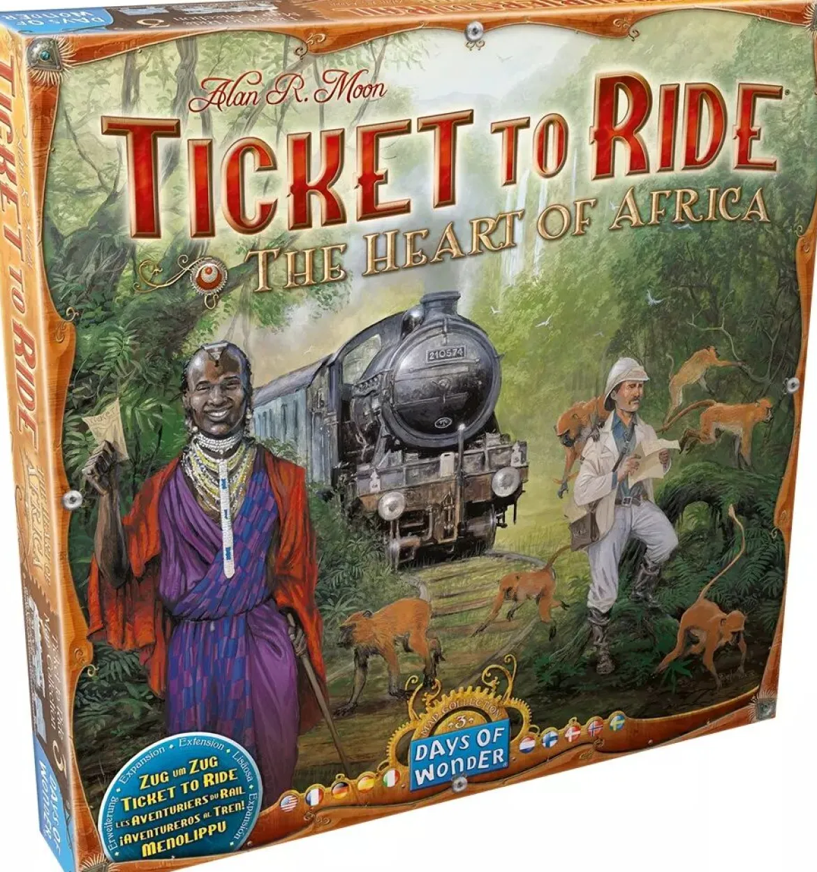 Au Coeur de l'Afrique (Ext. Les Aventuriers du Rail)