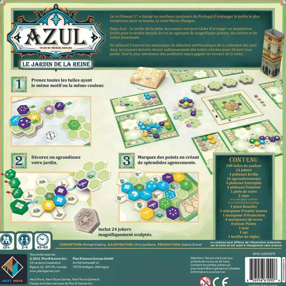 Azul : Le Jardin de la Reine