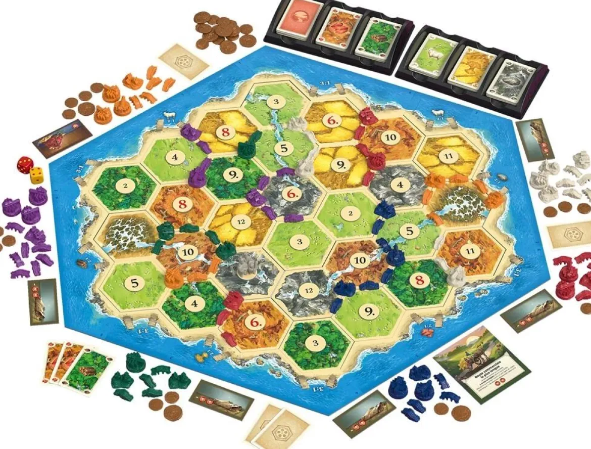 Barbares et Marchands - 5/6 joueurs (Ext. Catan)