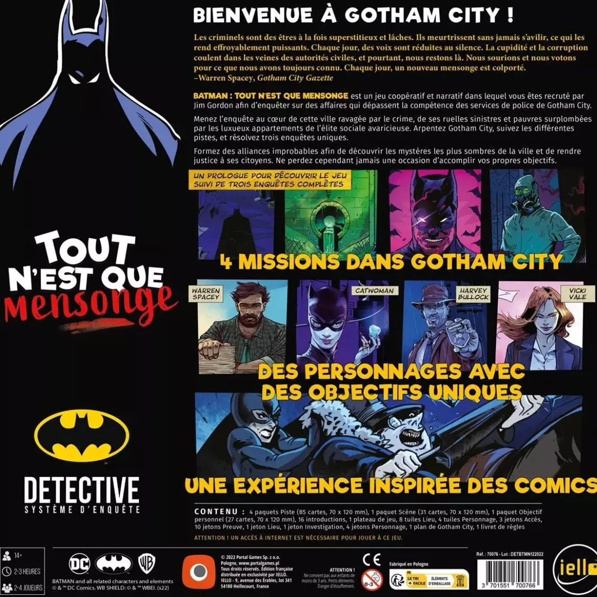 Batman - Tout n'est que Mensonge - Detective