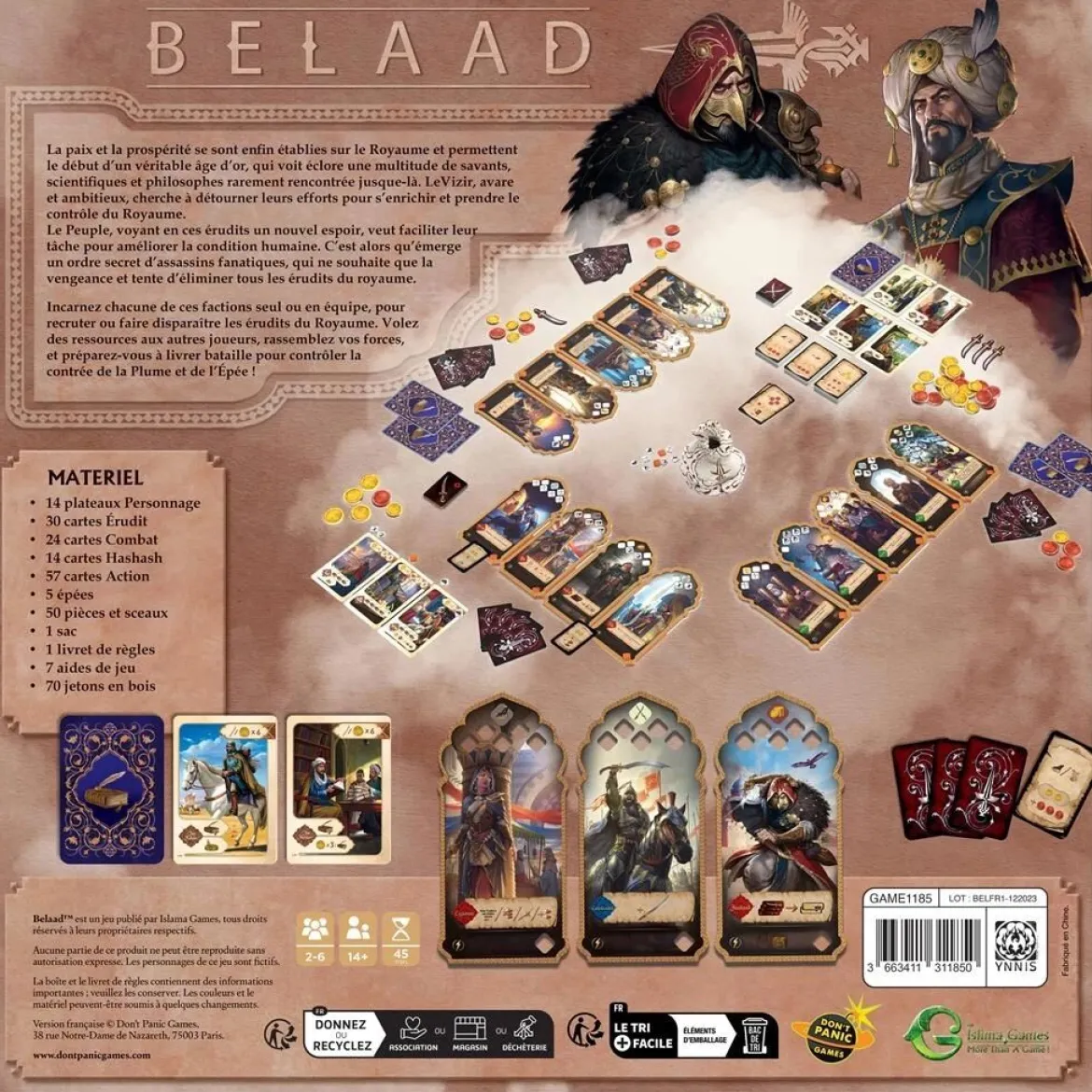 Belaad : La Contrée de la Plume et de l'Épée