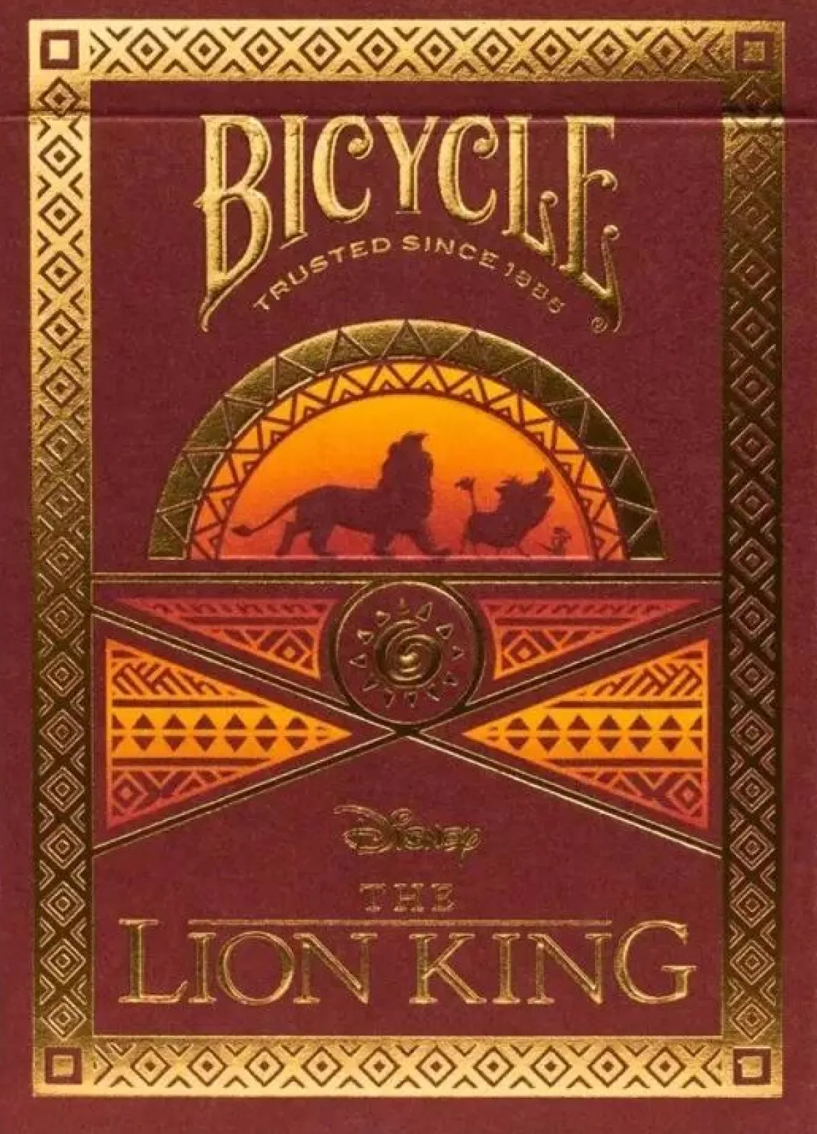 Bicycle - Disney Le Roi Lion - Jeu de 54 cartes