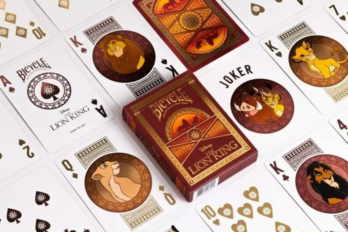Bicycle - Disney Le Roi Lion - Jeu de 54 cartes