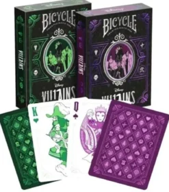 Bicycle - Disney Villains - Jeu de 54 cartes