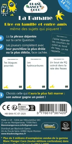 Blanc Manger Coco 8 - La Banane