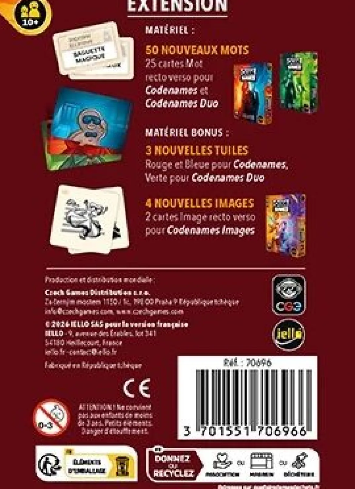 Booster Contes de Fées (Ext. Codenames & Codenames Duo)
