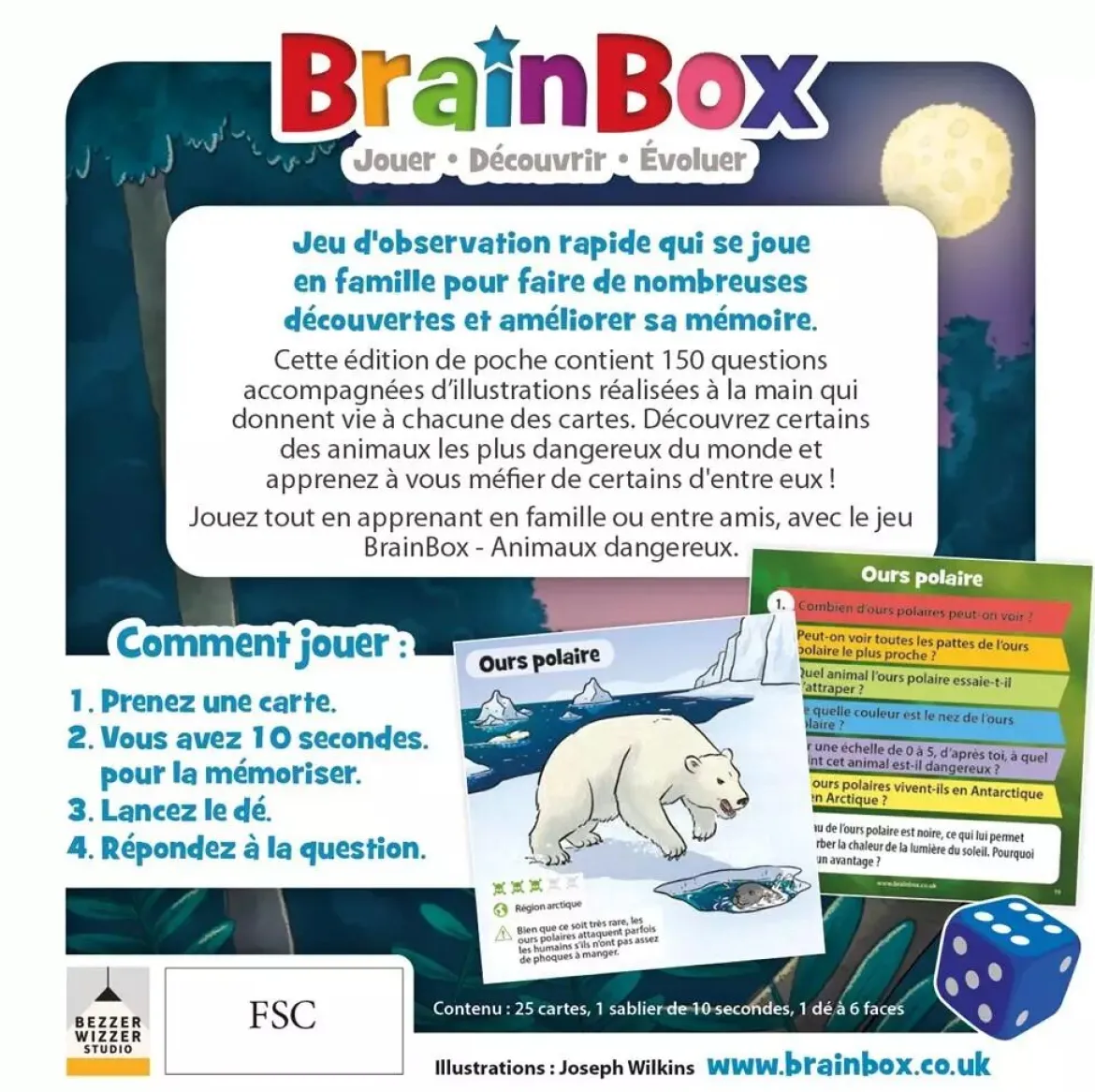 BrainBox Pocket : Animaux Dangereux