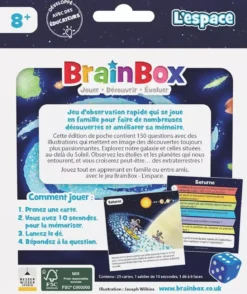 BrainBox Pocket : L'espace