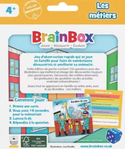 BrainBox Pocket : Métiers