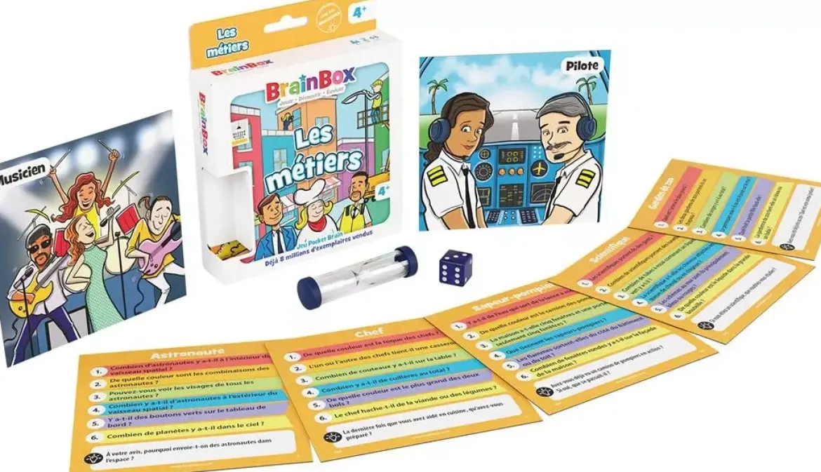 BrainBox Pocket : Métiers