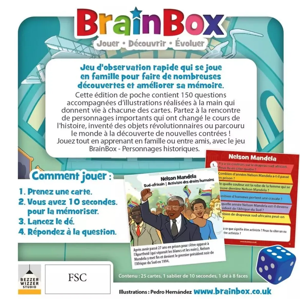 BrainBox Pocket : Personnages Historiques