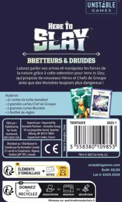 Bretteurs & Druides (Ext. Here To Slay)