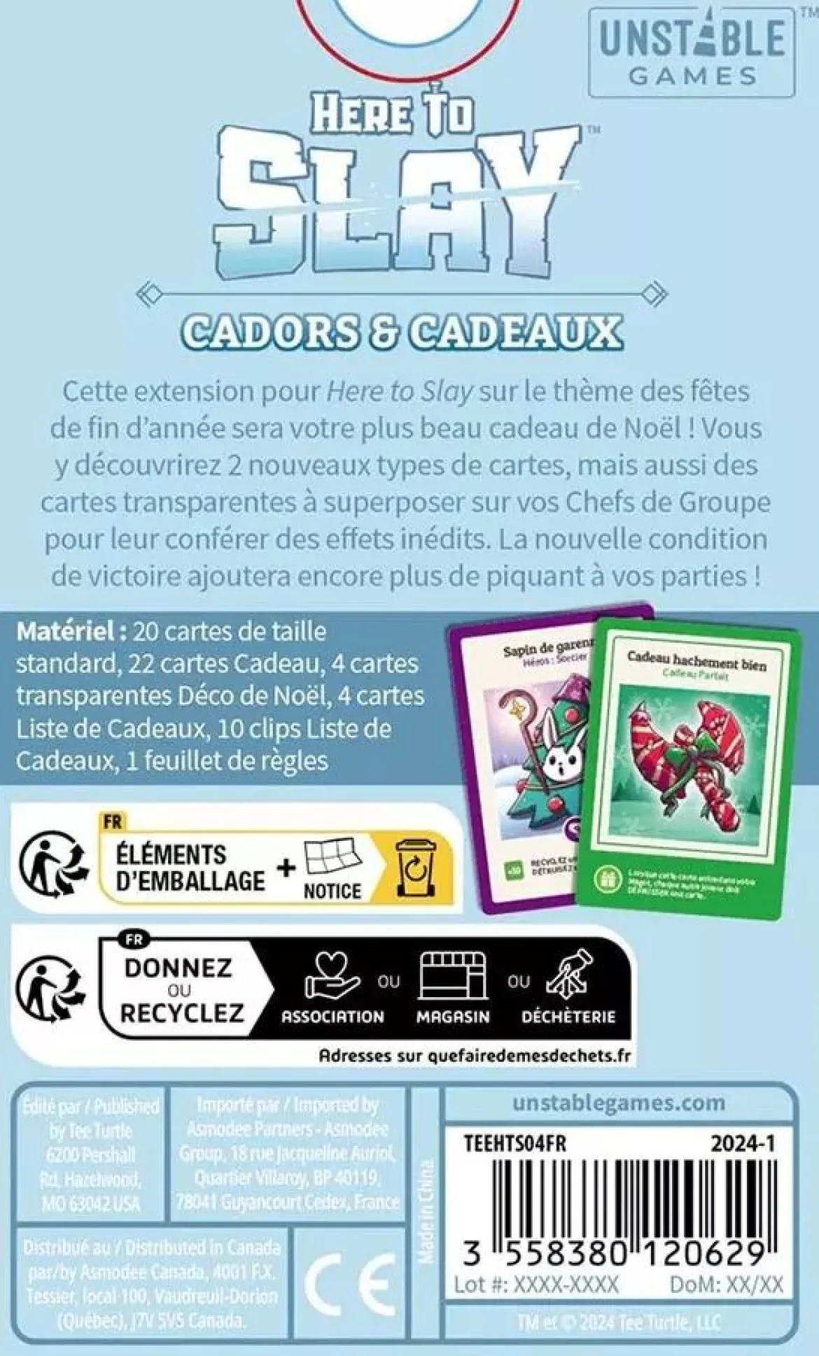 Cadors & Cadeaux (Ext. Here To Slay)