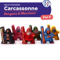 Carcassonne Bergers & Moutons : Pack de Stickers