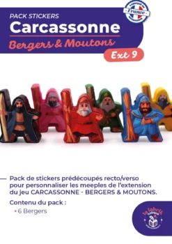 Carcassonne Bergers & Moutons : Pack de Stickers