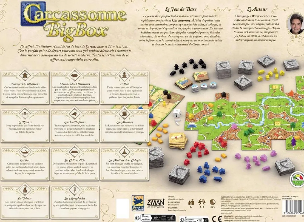 Carcassonne Big Box 2025