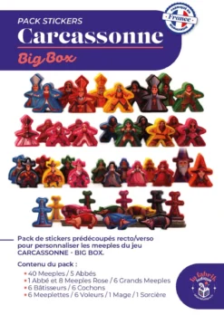 Carcassonne Bigbox : Pack de Stickers