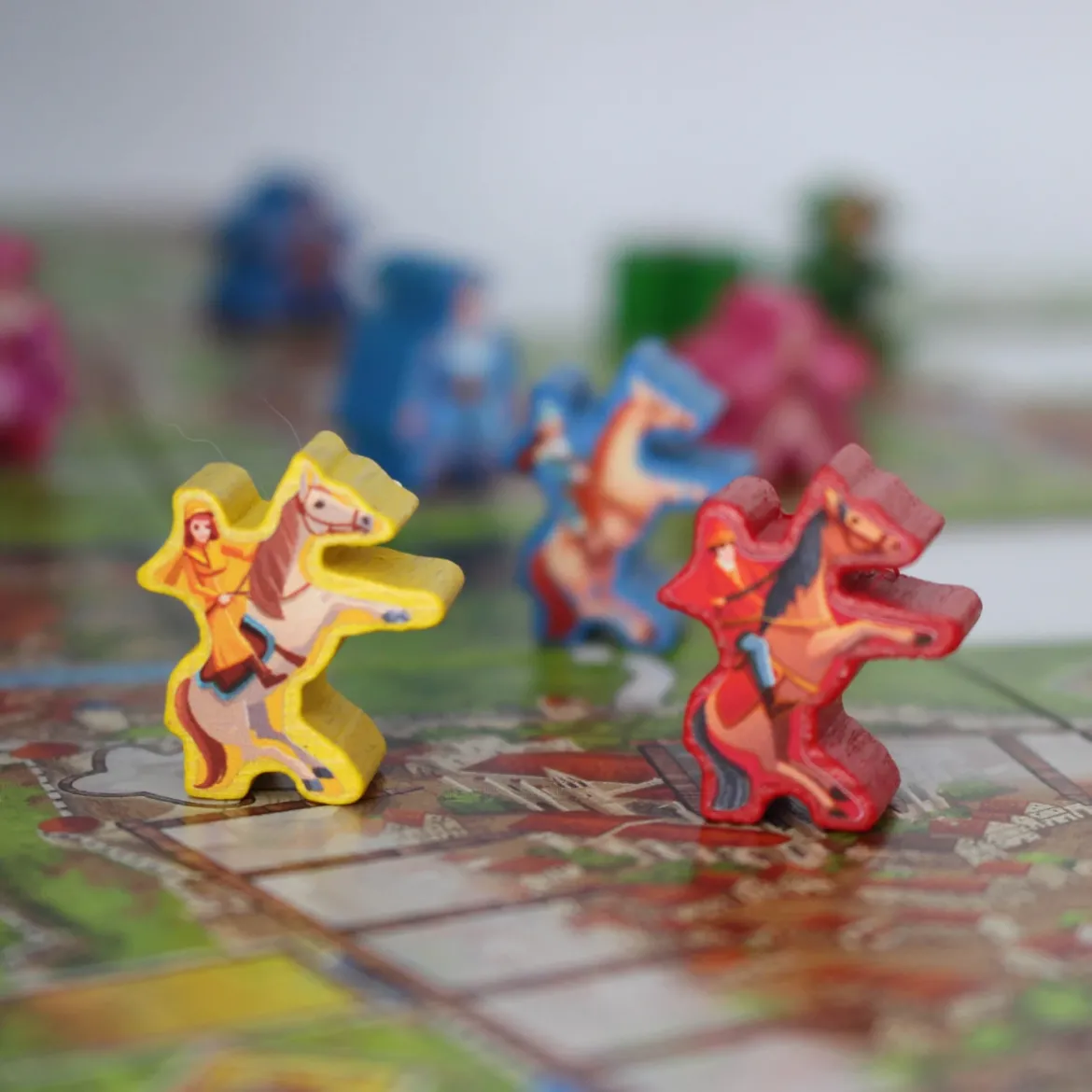Carcassonne Maires & Messagers : Pack de Stickers
