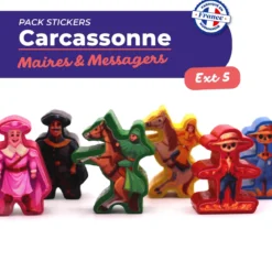 Carcassonne Maires & Messagers : Pack de Stickers