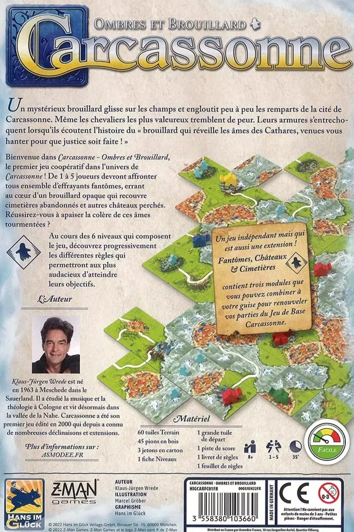 Carcassonne : Ombres et Brouillard