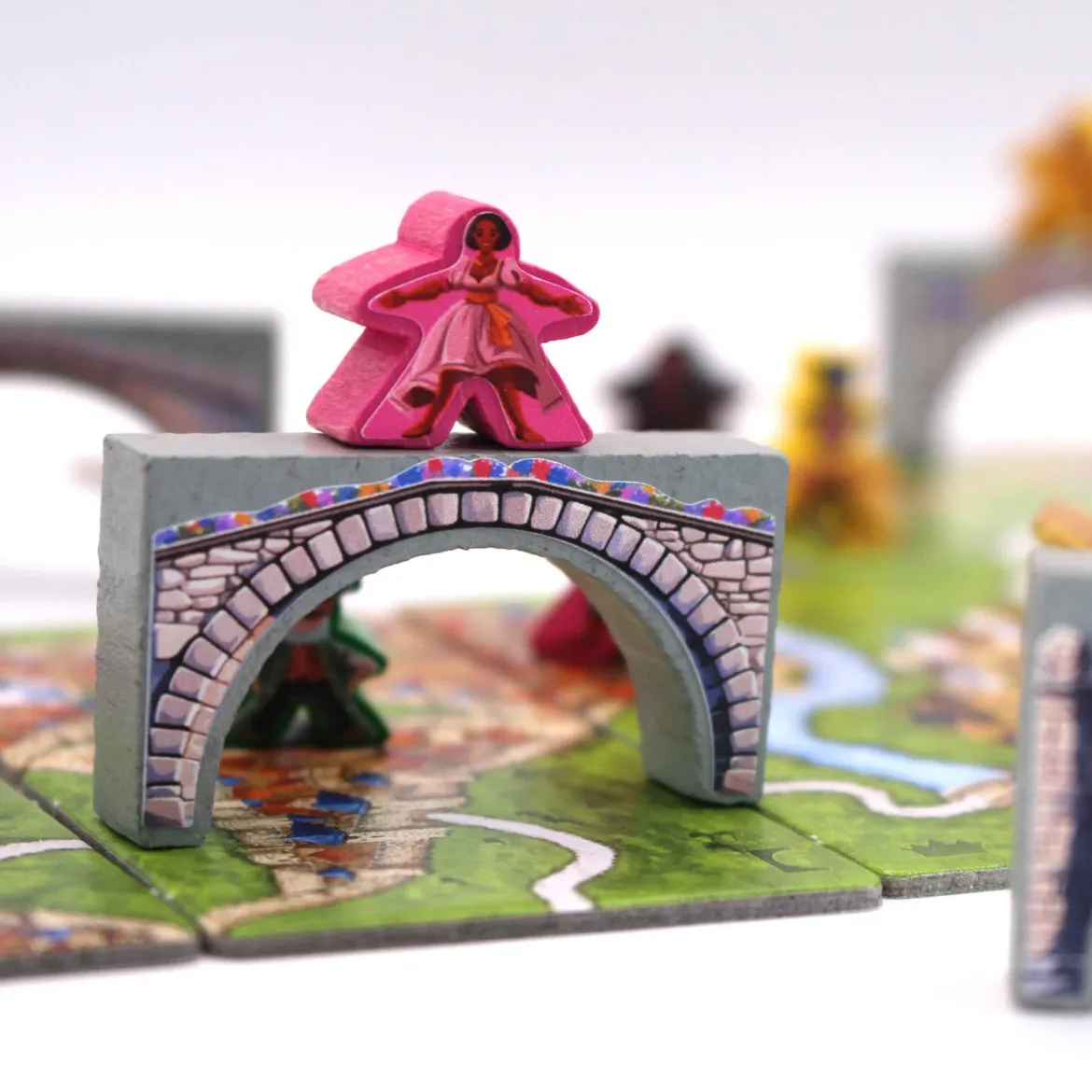 Carcassonne Ponts & Châteaux : Pack de Stickers