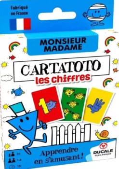 Cartatoto Chiffres - Monsieur Madame