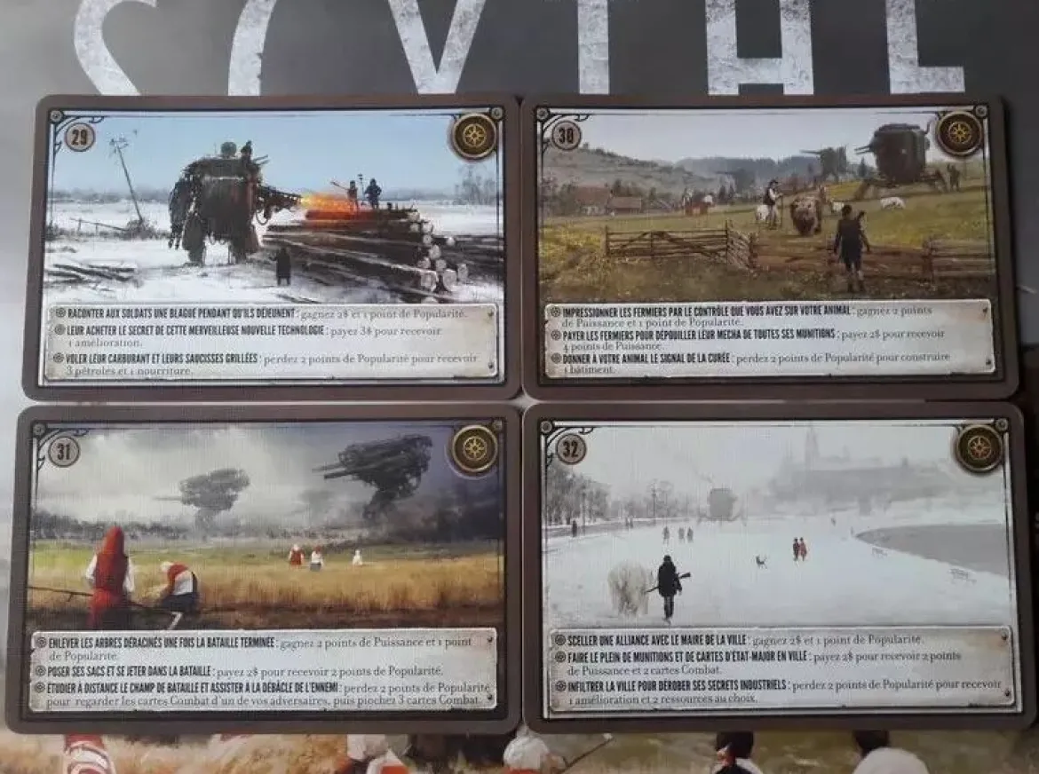 Cartes Rencontre 29-32 - Ext. Scythe