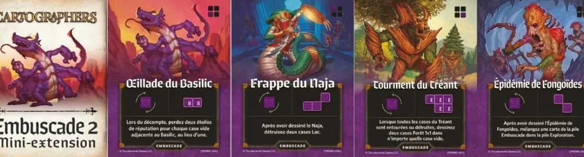 Cartographers: Embuscade 2