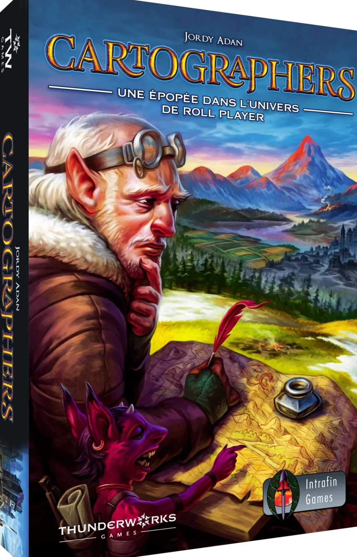 Cartographers - Épopée dans l'Univers Roll Player