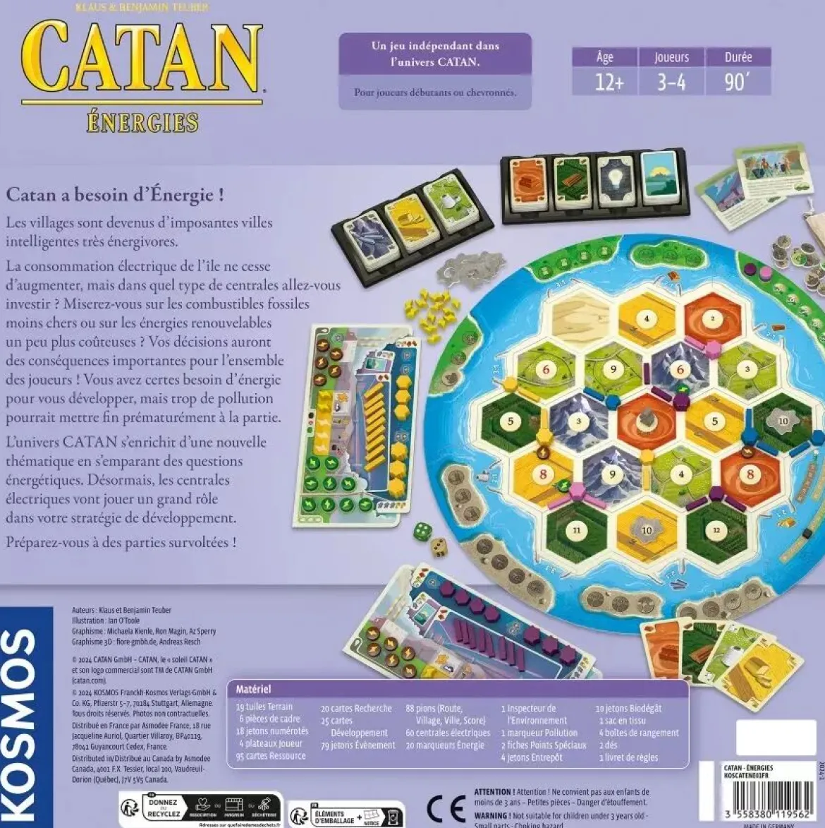 Catan : Énergies