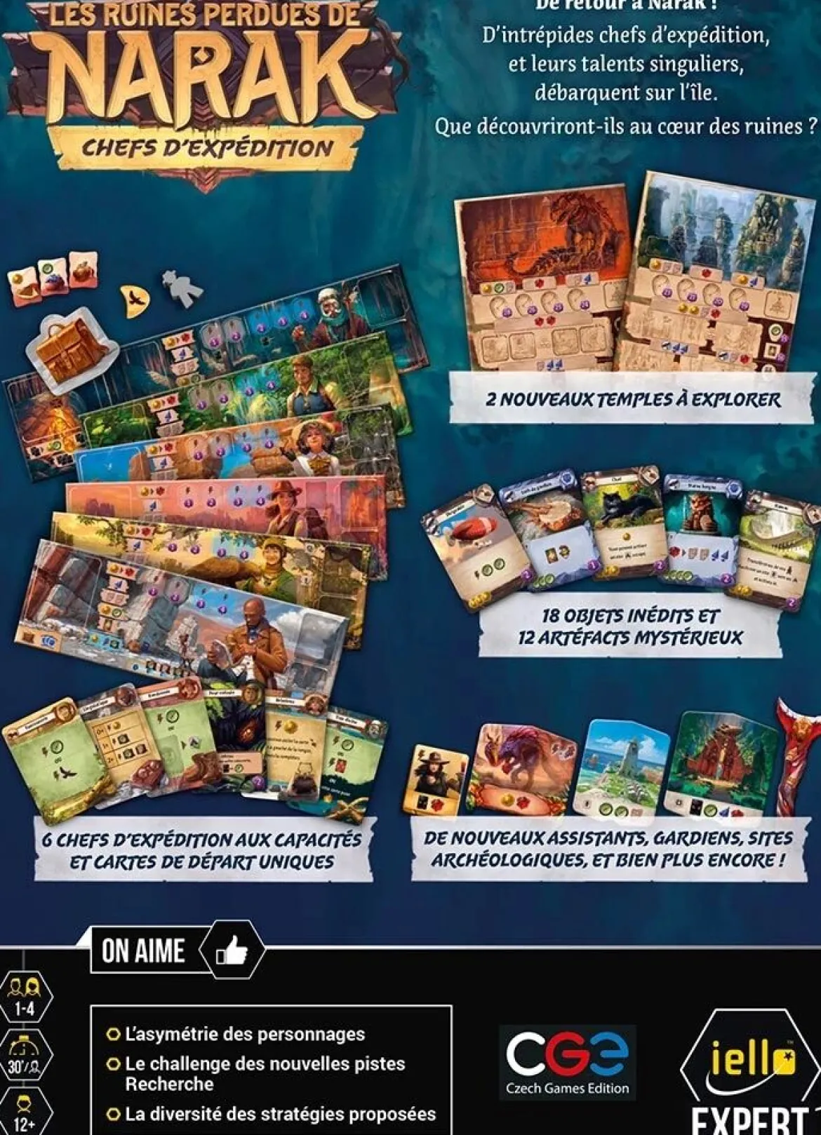 Chefs d'Expédition (Ext. Les Ruines Perdues de Narak)