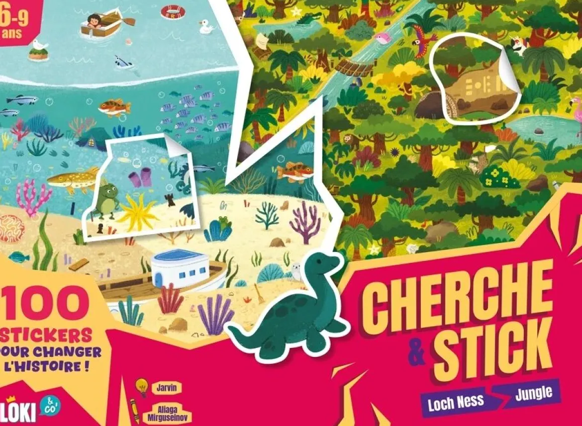 Cherche & Stick : Loch Ness & Jungle
