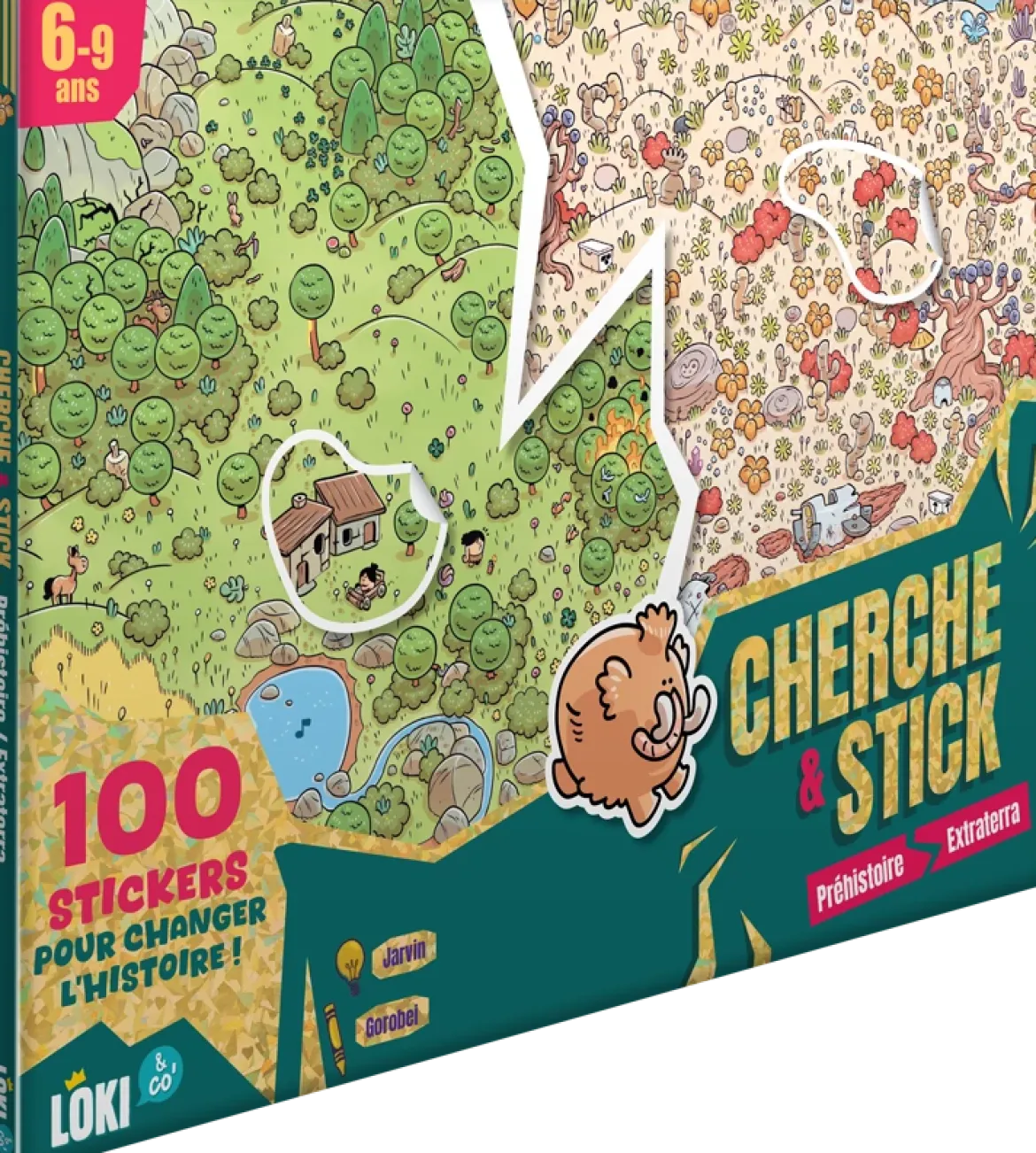 Cherche & Stick : Préhistoire & Extraterra