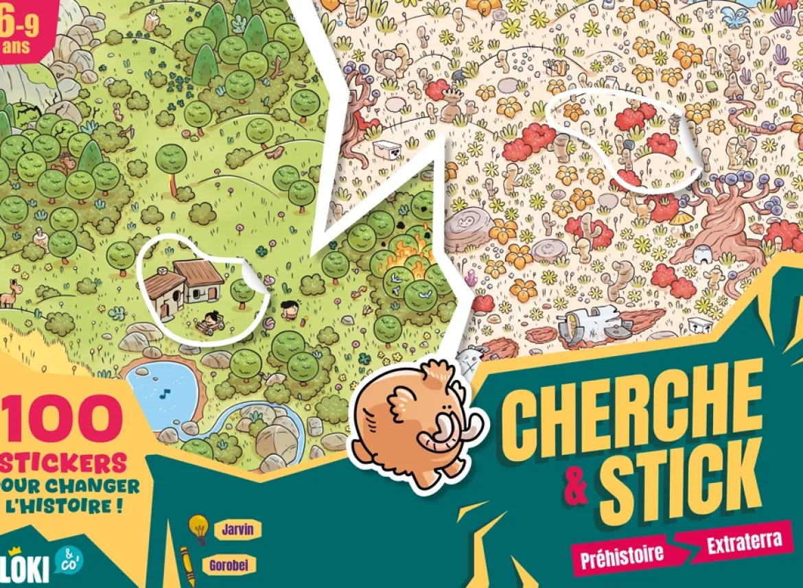 Cherche & Stick : Préhistoire & Extraterra