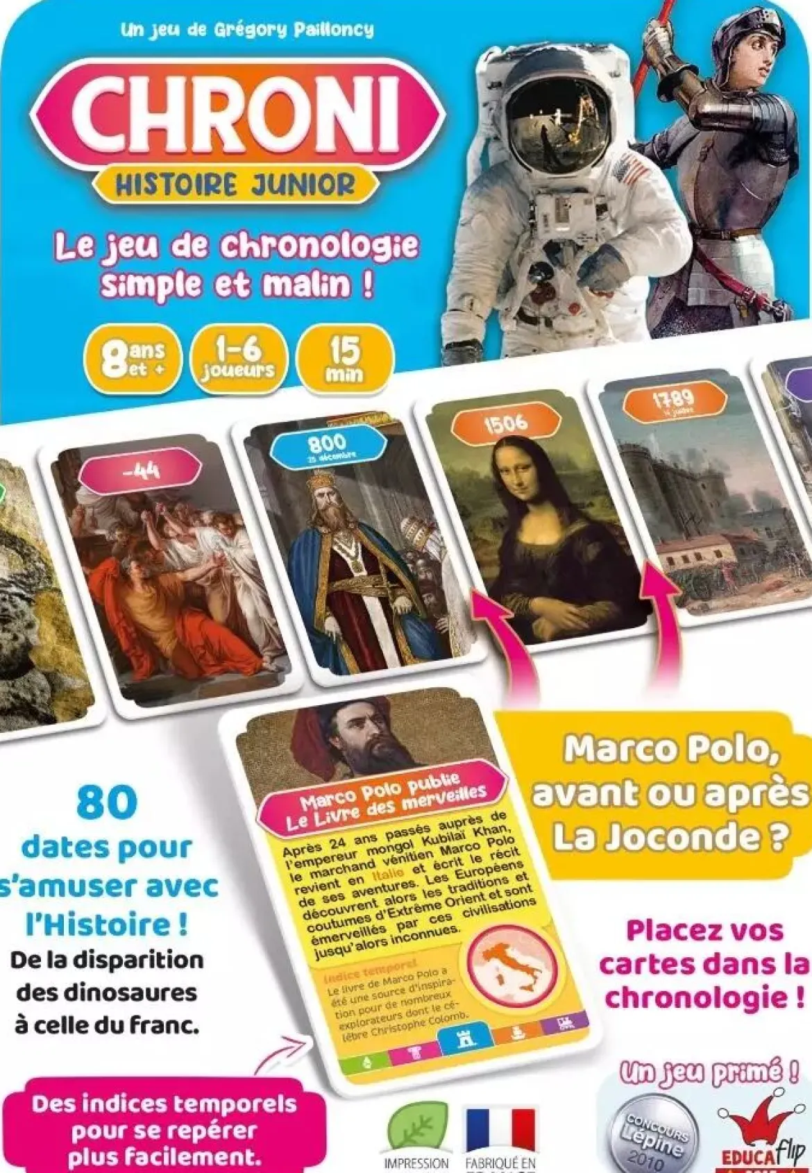 Chroni : Histoire Junior