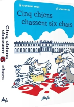 Cinq Chiens Chassent Six Chats