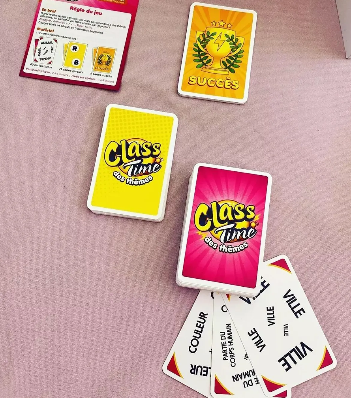 Class Time des Thèmes (110 cartes)