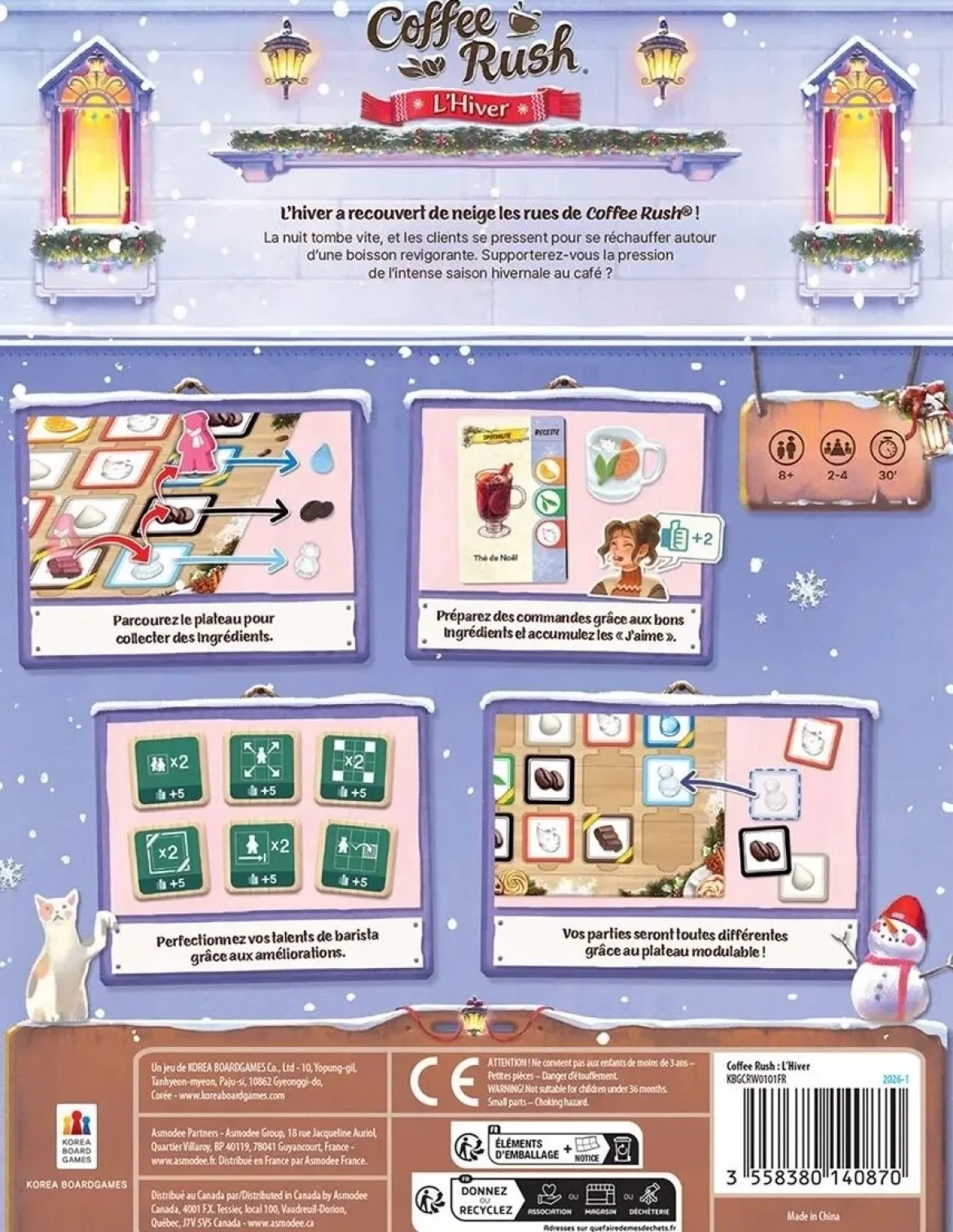 Coffee Rush : L'Hiver