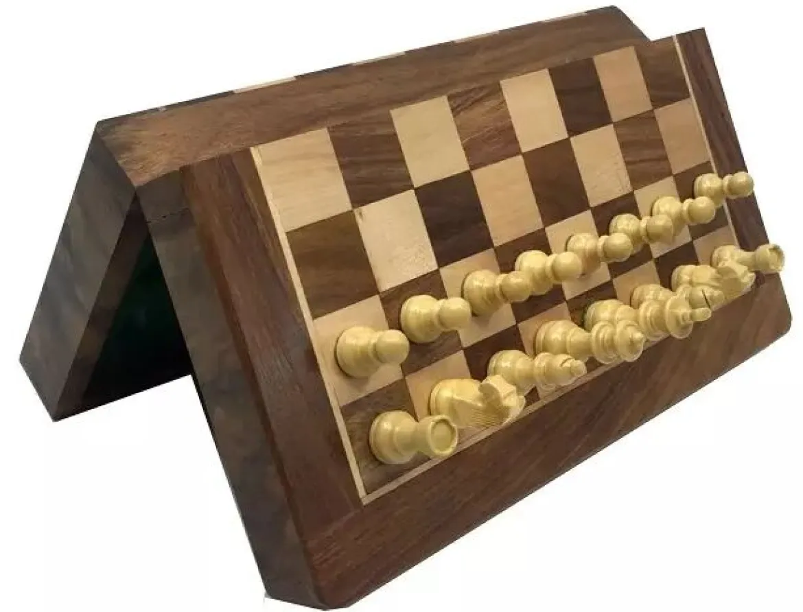 Coffret Échecs Magnétiques pliant 25cm