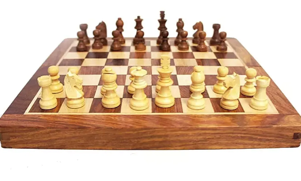 Coffret Échecs Magnétiques Pliant 30cm