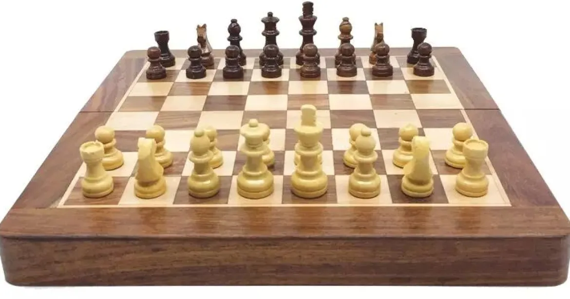 Coffret Échecs Magnétiques pliant 18cm