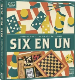 Coffret Multijeux Six En Un (Jeux classiques)